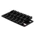 Kahler 2460-Xw6 - Fixed Bridge - Svart 6-String Extra Wide Bass
