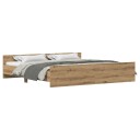 Sengramme Artisan Eik 200x200 cm Konstruert Tre