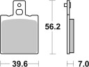 sbs 519HF Bremseklosser