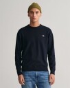 GANT Classic Cotton Crew Neck Evening Blue