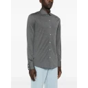 Brunello Cucinelli, Herre, Skjorter, Grå, M,