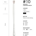 Make Up Store Eye Brushes Blending Eyeshadow Brush #10