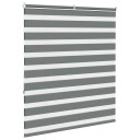  Sebragardin mørkegrå 135x150 cm stoff bredde 130,9 polyester