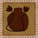 Out of Vase Blooms 2 Poster Plakat / 30x30cm
