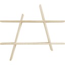 Andersen A hylle ask stor 78x12x67 cm