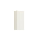 Dansani You Urban Riflet Overskap 1 dør Hvit Matt / 40cm Høyre Hengslet