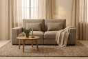 Dubai 2 seters sofa ekstra dyp i Chenille   Brun