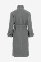 Vila   Kåpe Vinorra Long Coat   Grå