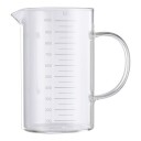 Målekanne i varmebestandig borosilikatglass 1 liter
