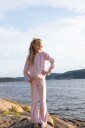 Vilje & Ve Hermine Velour Hettjakke Light Rose (122 / 7 år)