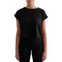 Aim'n Treningstopp Soft Basic Roll Sleeve Top Svart