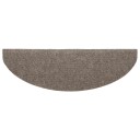 vidaXL Selvklebende trappematter 5 stk kremhvit 65x21x4cm nålestempel