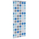vidaXL Dusjforheng 80x240 cm sirkel