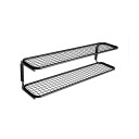 Essem Design Classic 650 skohylle sort/krom, 2 niv?er, 100 cm