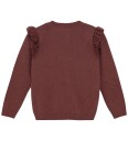 Minymo Cardigan   Strikk   Rose Brown   Minymo   5 år 110   Cardigan   Rosa