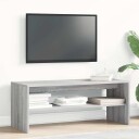  TV-benk grå sonoma 100x40x40 cm konstruert tre 8721158717757