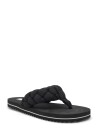 Tommy Hilfiger Braided Thong Beach Sandal   Black   36