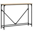  Konsollbord sonoma eik 102x22,5x75 cm konstruert tre 834131