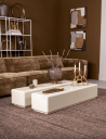 Trend Collection Challis Sofabord XL Ecru W140xD35xH27