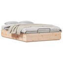  Ottoman sengeramme Naturlig 160 x 200 cm Massiv furu