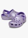 Crocs Classic Fantasy Glitter Clog T   Purple   22/23