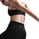 Nike Dri FIT Swift High Rise 4'' Shorts Dame Black/Reflective Silver L