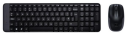 Logitech MK220 Trådløst Tastatur og Mussett - Full Størrelse, QWERTY, Svart