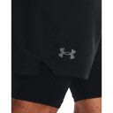 Under Armour Vanish Woven 2in1 Shorts, treningsshorts, herre SM Black / Black / Pitc