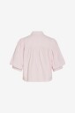 Vila   Bluse Virealu 2/4 Collar Shirt   Rosa