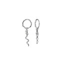 Maanesten Evelyn Earrings Øredobber Sølv