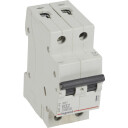 Legrand 6 stk RX³ MCB automatsikring B32 2P 2M 6kA