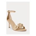 Lauren Ralph Lauren Textured Raffia Allie M Flwr Sn Hes   Beige   38