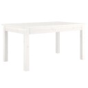 vidaXL Salongbord hvit 80x50x40 cm heltre furu