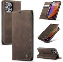 CaseMe Matte Wallet Style (iPhone 16 Pro Max) Brun