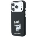 Karl Lagerfeld Smooth Choupette Sketch MagSafe-etui til iPhone 18 Pro Max / 17 Pro Max Svart