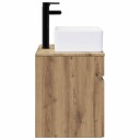  Vegghengt servantkommode Artisan eik 49 x 41 x 63 cm