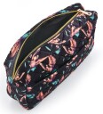 Fan Palm Beauty Bag Black Hummingbird Large