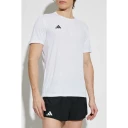 adidas Performance Adizero E Tee - White - XS