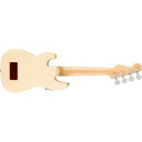 Fender Fullerton Precision Bass Uke Olympic White, Tortoise Pg, Walnut Fb