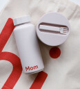 Design Letters termoflaske Mom-pastel beige