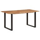vidaXL Spisebord 160x80x76 cm heltre akasie