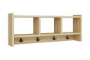 Hafing Hattehylle 76x22 cm 2 Hyller   Blå
