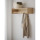 Rowico Home Hillmond hatthylla Eik 80 x 28 cm Natur