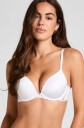 Hunkemöller Vattert bh med bøyle push up Angie Hvit