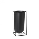 Kubus Vase Nolia Svart