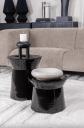 Trend Collection Keramisk Sofabord Cove Svart S Ø37,5 x H30
