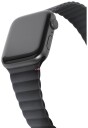 Decoded Magnetisk Silikone Rem til Apple Watch (38/40/41mm) Charcoal