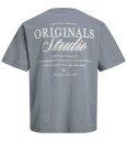 Jack & Jones Jornorrebro Typo Tee Ss Crew Neck Sn Jnr Blue 152