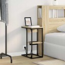  Nattbord Sonoma eik 41.5 x 26 x 60.5 cm Konstruert tre