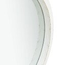 vidaXL Veggspeil med stropp 40 cm hvit